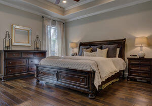 The bedroom