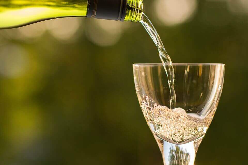 Celebrate with some champagne