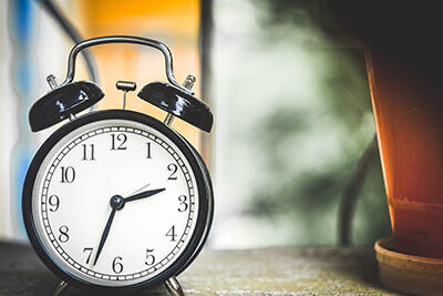 The clock is always ticking