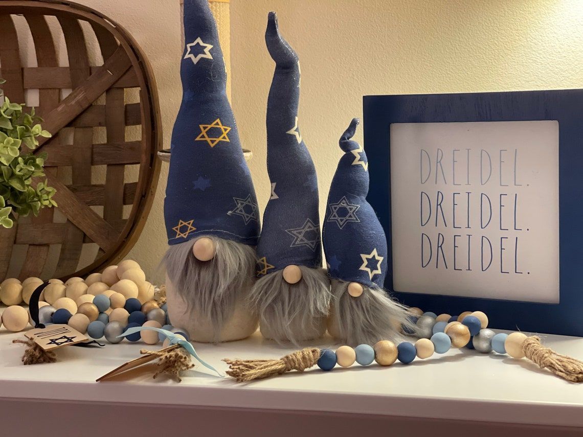Hanukkah holiday decor