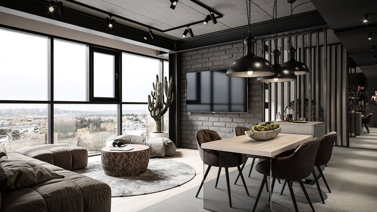 industrial style home design